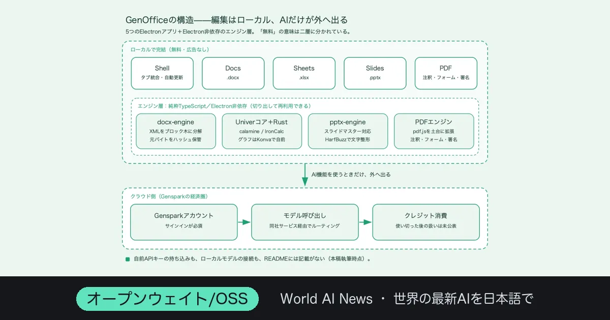 エンジニア1人と1万ドルで”オフィス”が建った——GenOfficeの正体